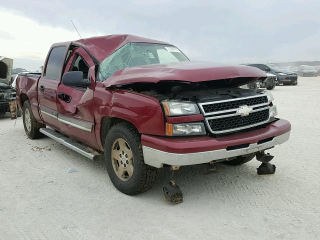 2GCEC13Z571166686 - 2007 CHEVROLET SILVERADO RED photo 1