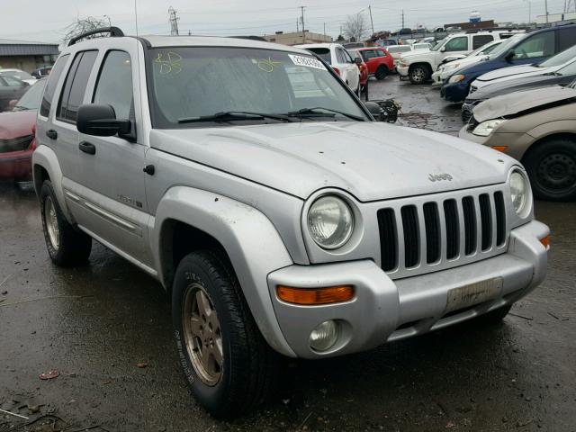 1J4GK58K12W286253 - 2002 JEEP LIBERTY LI SILVER photo 1