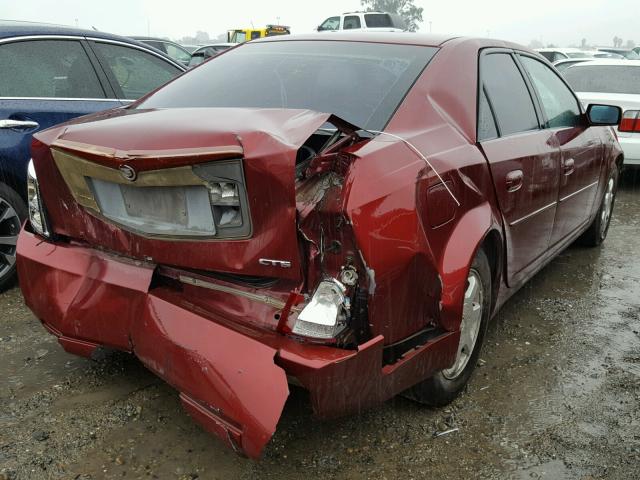 1G6DM57N930170191 - 2003 CADILLAC CTS MAROON photo 4