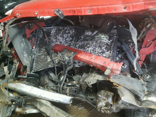 1FTRF12286NA96126 - 2006 FORD F150 RED photo 7