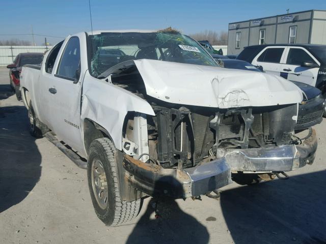 2GCEK19J471715394 - 2007 CHEVROLET SILVERADO WHITE photo 1