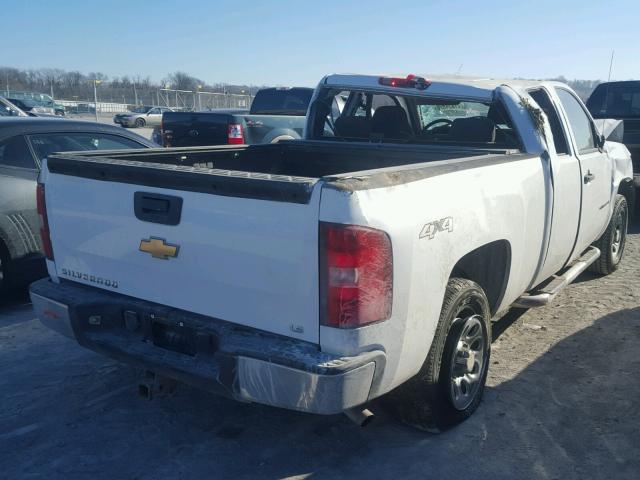 2GCEK19J471715394 - 2007 CHEVROLET SILVERADO WHITE photo 4