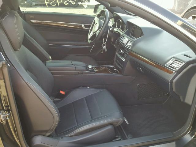 WDDKK5KF8EF270413 - 2014 MERCEDES-BENZ E 350 BLACK photo 5