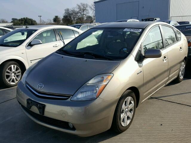 JTDKB20U283461308 - 2008 TOYOTA PRIUS BEIGE photo 2