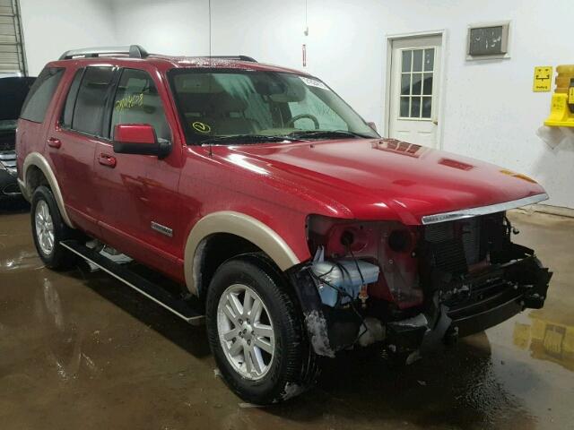 1FMEU74EX7UB71362 - 2007 FORD EXPLORER E RED photo 1