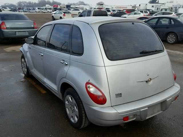 3A4FY58B86T217615 - 2006 CHRYSLER PT CRUISER SILVER photo 3