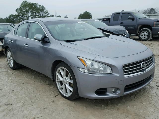 1N4AA51E99C801228 - 2009 NISSAN MAXIMA S SILVER photo 1