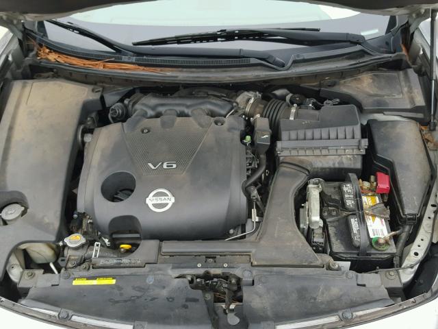 1N4AA51E99C801228 - 2009 NISSAN MAXIMA S SILVER photo 7