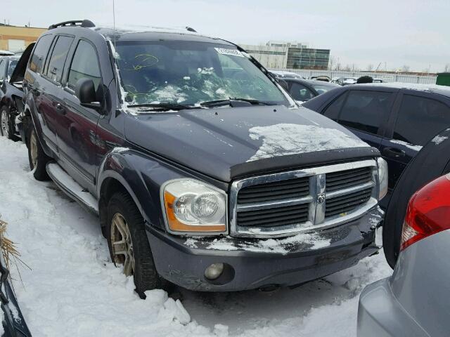 1D4HB48D64F128437 - 2004 DODGE DURANGO SL GRAY photo 1