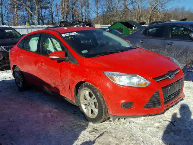 1FADP3F23EL308637 - 2014 FORD FOCUS SE RED photo 1