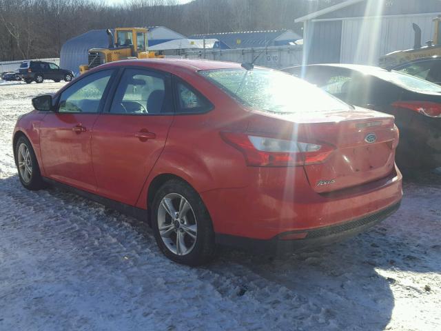 1FADP3F23EL308637 - 2014 FORD FOCUS SE RED photo 3