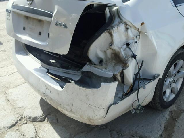 1N4AL21E48N502967 - 2008 NISSAN ALTIMA 2.5 WHITE photo 9