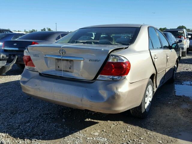 4T1BE32KX5U951361 - 2005 TOYOTA CAMRY LE BEIGE photo 4