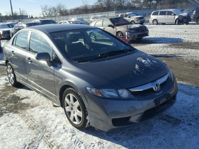 2HGFA1F57AH306546 - 2010 HONDA CIVIC LX GRAY photo 1