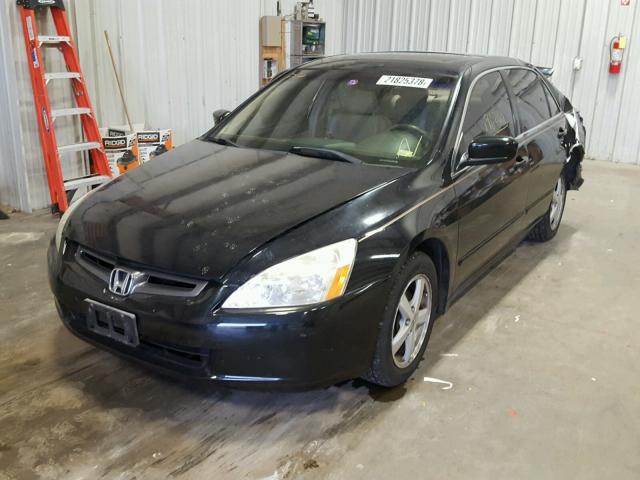 1HGCM56683A122406 - 2003 HONDA ACCORD EX BLACK photo 2