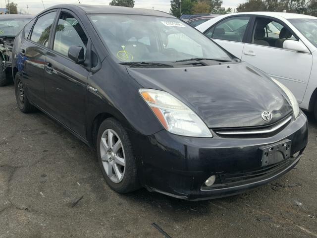 JTDKB20U383376350 - 2008 TOYOTA PRIUS BLACK photo 1