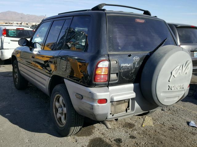 JT3GP10V1W7031760 - 1998 TOYOTA RAV4 BLACK photo 3