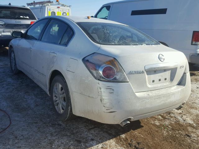 1N4AL2AP0CC106928 - 2012 NISSAN ALTIMA BAS WHITE photo 3