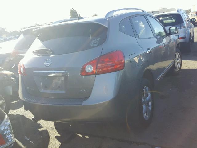 JN8AS5MT8BW570543 - 2011 NISSAN ROGUE S GOLD photo 4