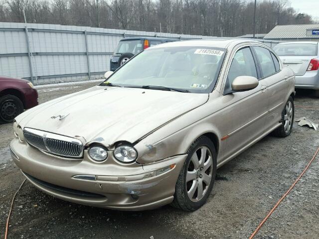 SAJEA51C04WE13147 - 2004 JAGUAR X-TYPE 3.0 GOLD photo 2