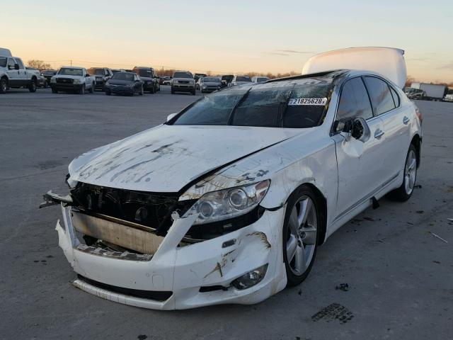 JTHBL5EF3C5113196 - 2012 LEXUS LS 460 WHITE photo 2