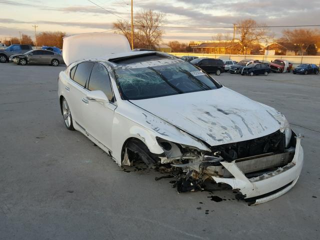 JTHBL5EF3C5113196 - 2012 LEXUS LS 460 WHITE photo 9