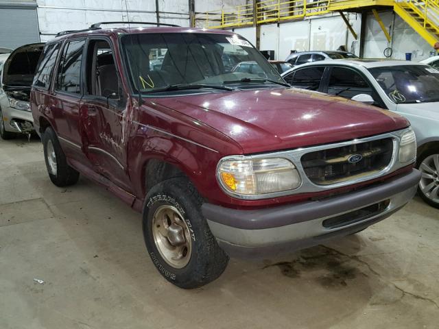 1FMDU34E5VUC83343 - 1997 FORD EXPLORER RED photo 1