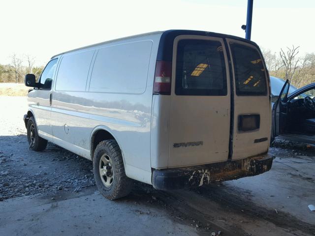 1GTEG15X331110150 - 2003 GMC SAVANA G15 WHITE photo 3