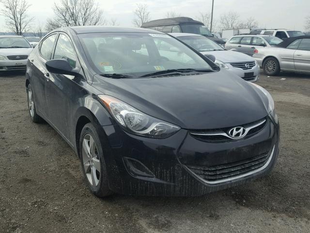 KMHDH4AE7DU904918 - 2013 HYUNDAI ELANTRA GL BLACK photo 1