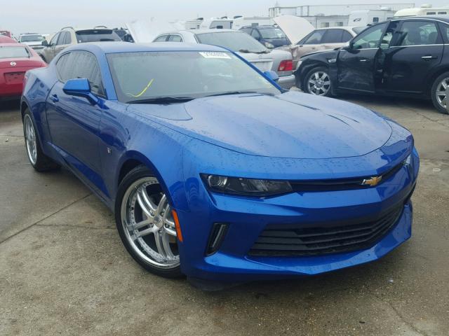 1G1FB1RS0H0108735 - 2017 CHEVROLET CAMARO LT BLUE photo 1