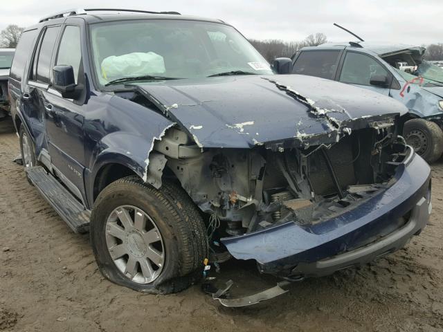 5LMFU27R14LJ32633 - 2004 LINCOLN NAVIGATOR BLUE photo 1