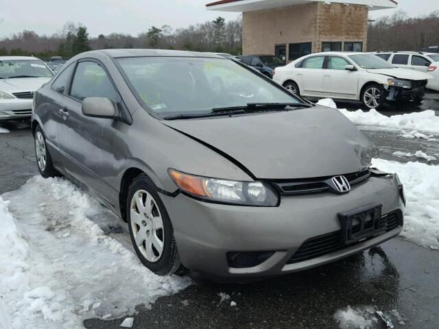 2HGFG126X8H526335 - 2008 HONDA CIVIC LX GRAY photo 1