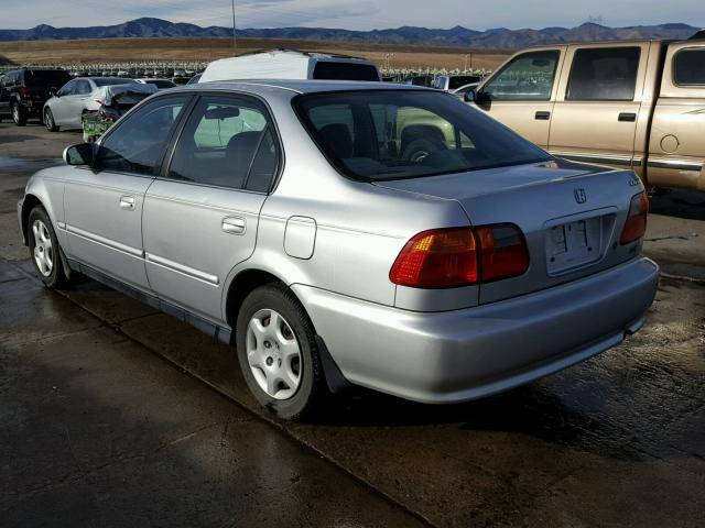 2HGEJ8544XH589848 - 1999 HONDA CIVIC EX SILVER photo 3