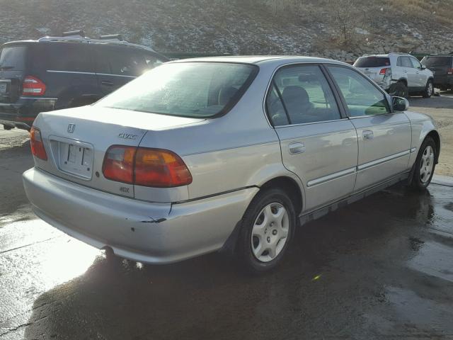 2HGEJ8544XH589848 - 1999 HONDA CIVIC EX 银色 照片 4