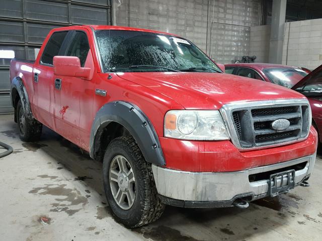 1FTPW14V06FB67036 - 2006 FORD F150 SUPER RED photo 1