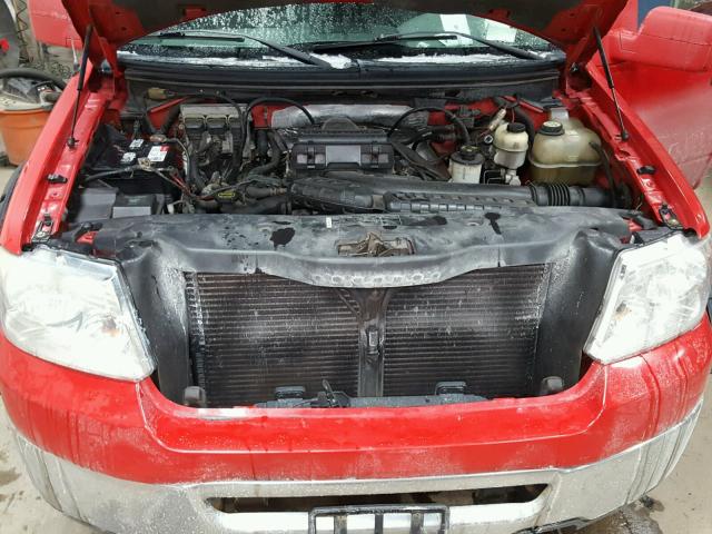 1FTPW14V06FB67036 - 2006 FORD F150 SUPER RED photo 7