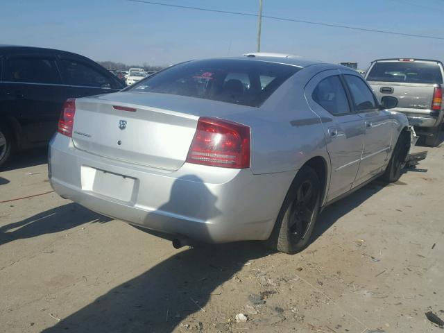 2B3KA43R47H869814 - 2007 DODGE CHARGER SE SILVER photo 4