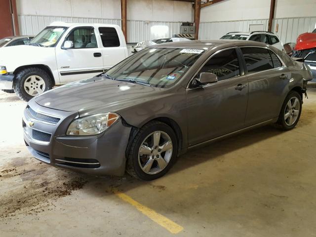 1G1ZC5EBXAF113435 - 2010 CHEVROLET MALIBU 1LT GRAY photo 2