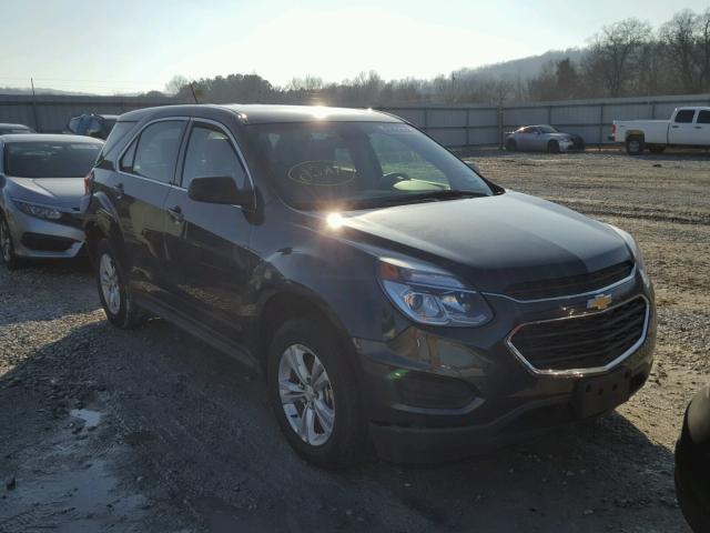 2GNALBEK0H1590273 - 2017 CHEVROLET EQUINOX LS CHARCOAL photo 1