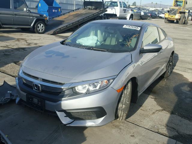 2HGFC4B50HH307789 - 2017 HONDA CIVIC LX GRAY photo 2