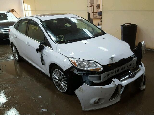 1FAHP3H26CL153173 - 2012 FORD FOCUS SEL WHITE photo 1