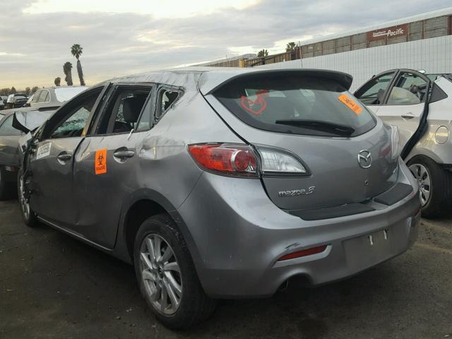 JM1BL1MP1D1769359 - 2013 MAZDA 3 I SILVER photo 3