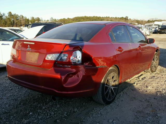 4A3AB36F89E029612 - 2009 MITSUBISHI GALANT ES RED photo 4