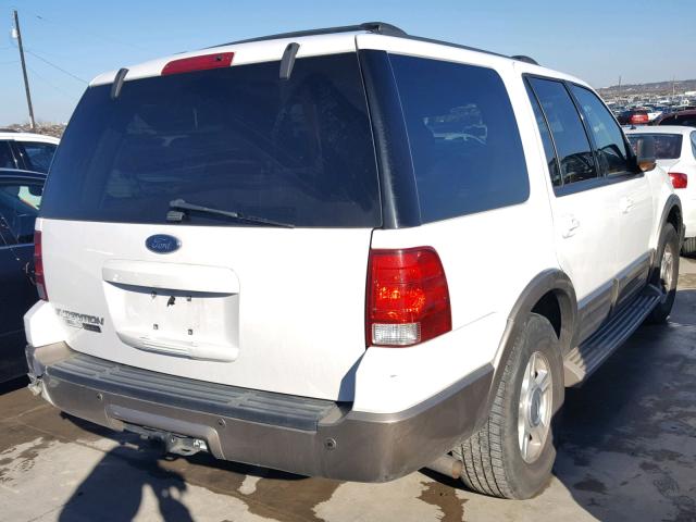 1FMRU17W24LA37482 - 2004 FORD EXPEDITION WHITE photo 4