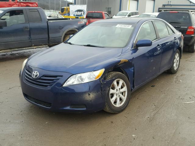 4T4BE46K09R128658 - 2009 TOYOTA CAMRY BASE BLUE photo 2