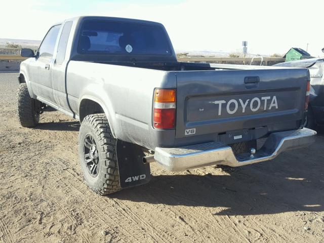 JT4VN13D0M5067248 - 1991 TOYOTA PICKUP 1/2 GRAY photo 3