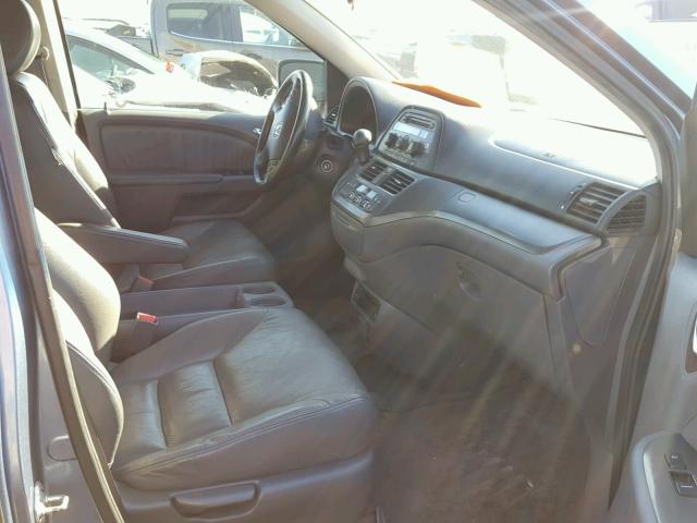 5FNRL38777B014703 - 2007 HONDA ODYSSEY EX BLUE photo 5