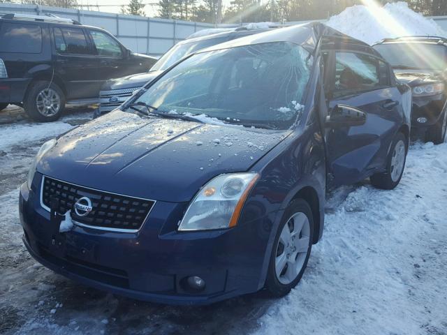 3N1AB61E08L753038 - 2008 NISSAN SENTRA 2.0 BLUE photo 2