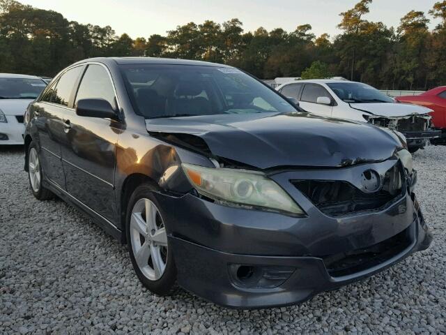 4T1BK3EK9AU599873 - 2010 TOYOTA CAMRY SE GRAY photo 1