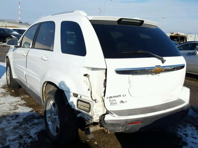 2CNDL63F666177983 - 2006 CHEVROLET EQUINOX LT WHITE photo 3